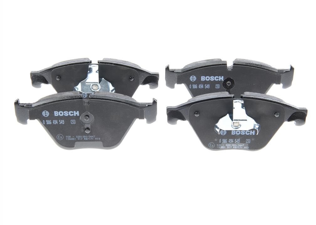 Bosch Brake pad set – price 208 PLN
