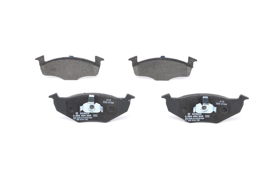 Bosch Front disc brake pads, set – price 115 PLN