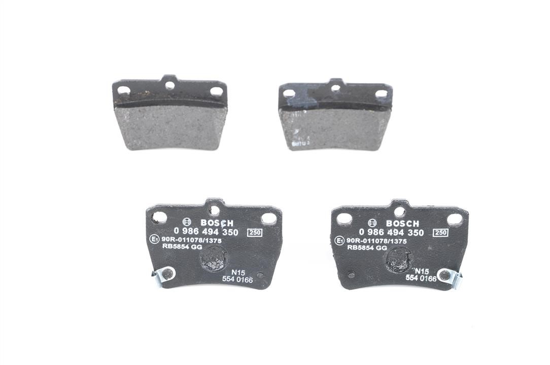 Bosch Brake pad set – price 110 PLN