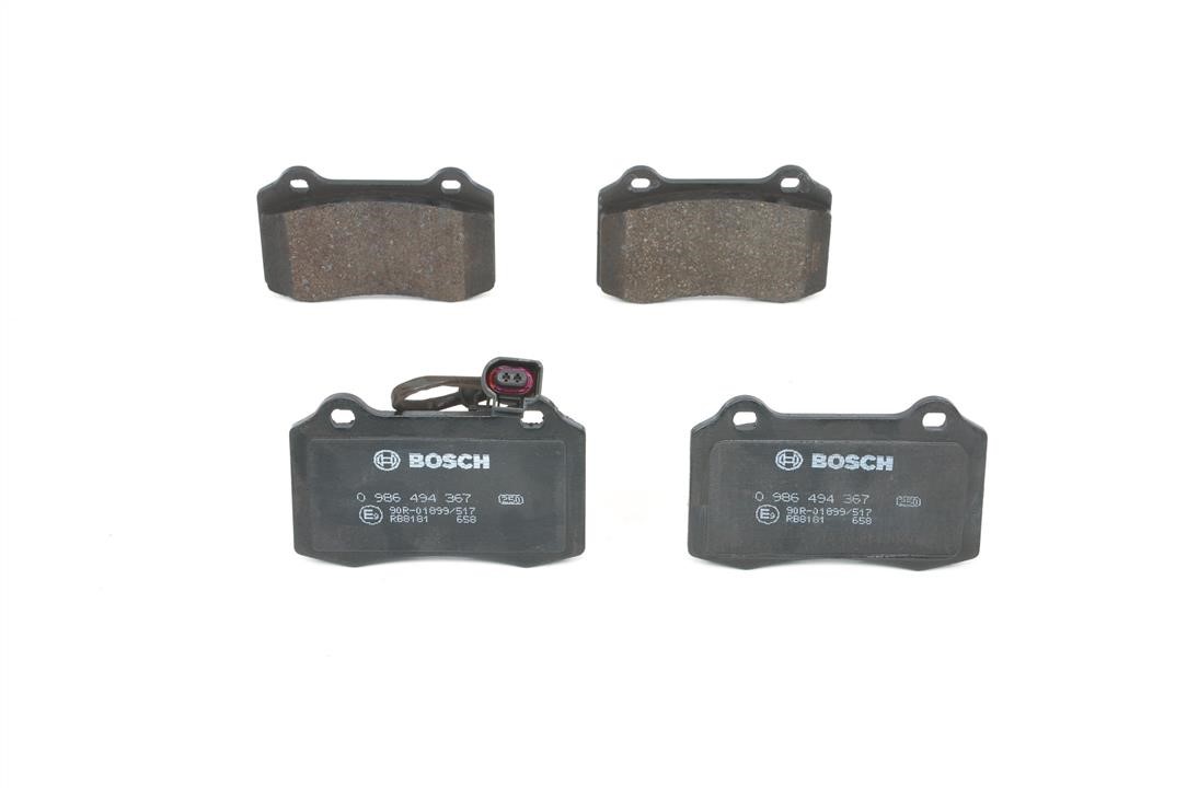 Bosch Brake pad set – price 136 PLN