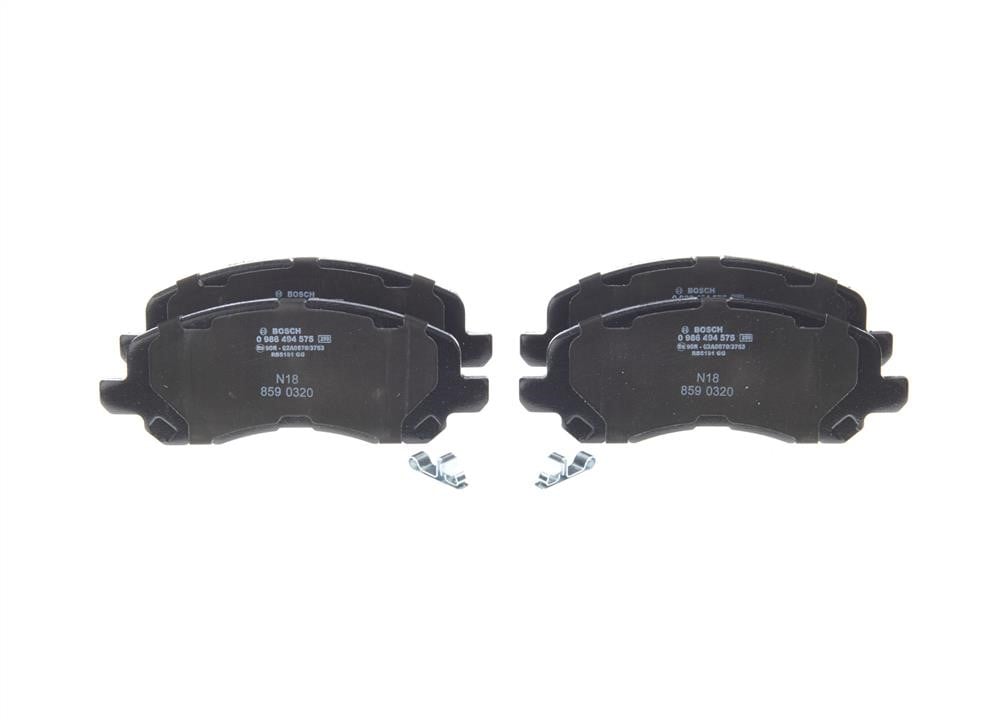 Bosch Brake pad set – price 160 PLN