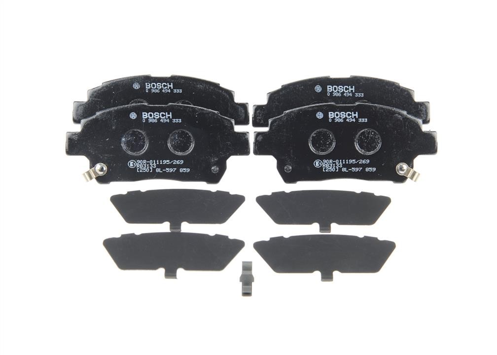 Bosch Brake pad set – price 133 PLN