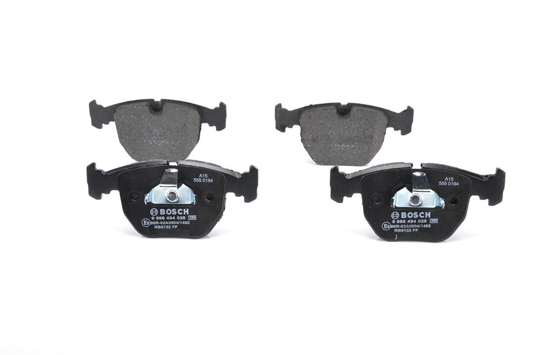 Bosch Brake pad set – price 194 PLN
