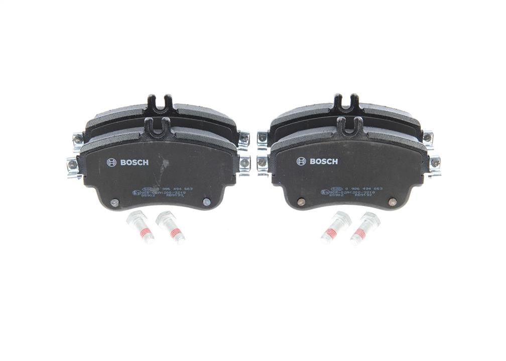 Bosch Brake pad set – price 151 PLN