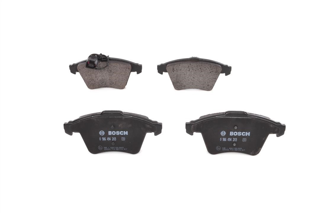 Bosch Brake pad set – price 157 PLN