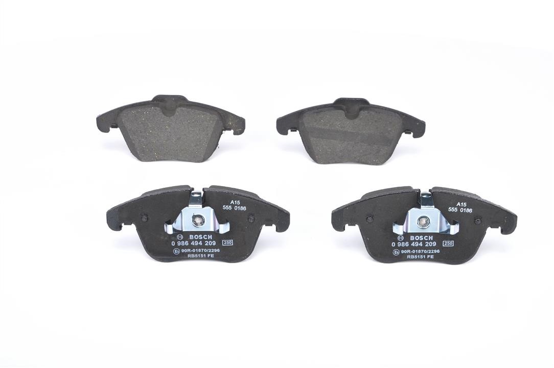 Bosch Brake pad set – price 219 PLN