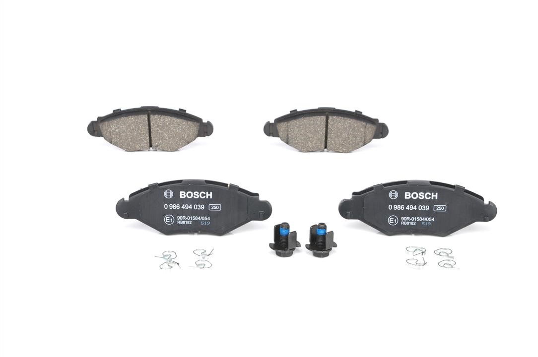 Bosch Brake pad set – price 101 PLN