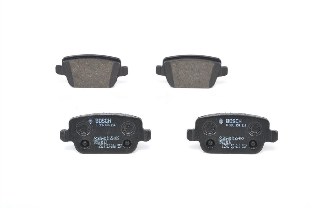 Bosch Brake pad set – price 157 PLN