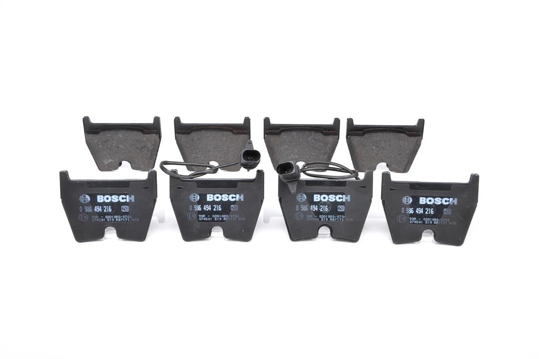 Bosch Brake pad set – price 362 PLN