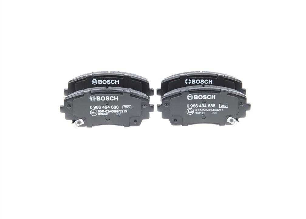 Bosch Brake pad set – price 157 PLN