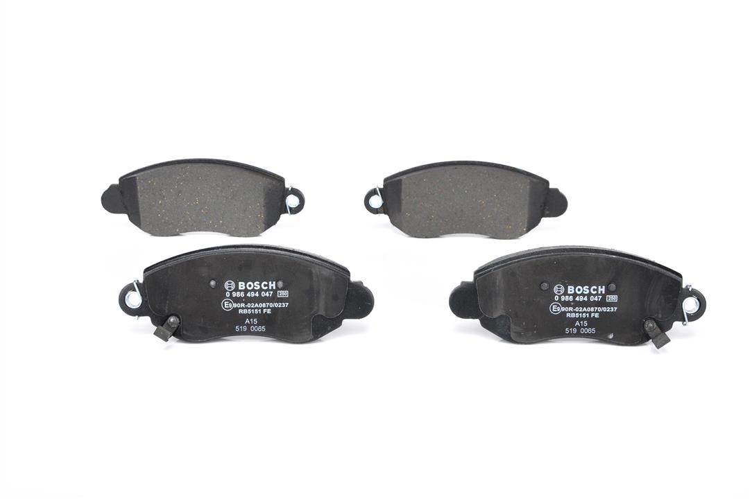 Bosch Brake pad set – price 157 PLN