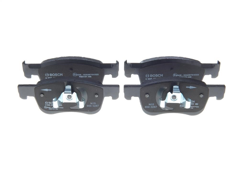 Bosch Brake pad set – price 178 PLN