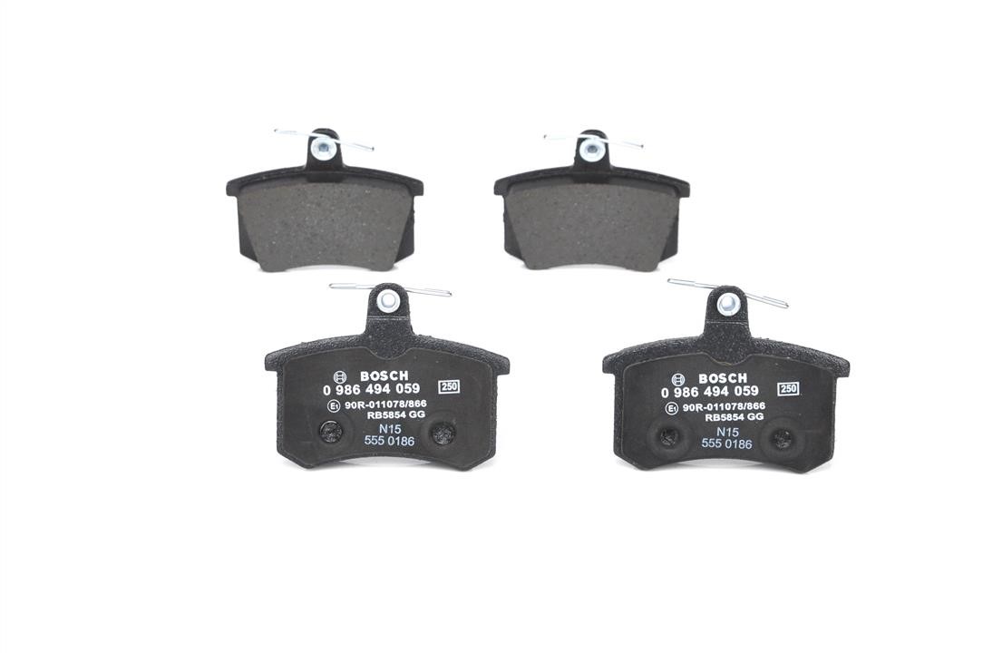 Bosch Brake pad set – price 94 PLN