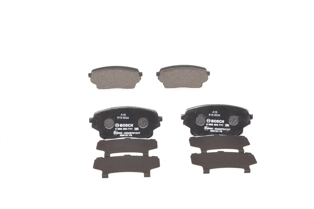 Bosch Brake pad set – price 146 PLN