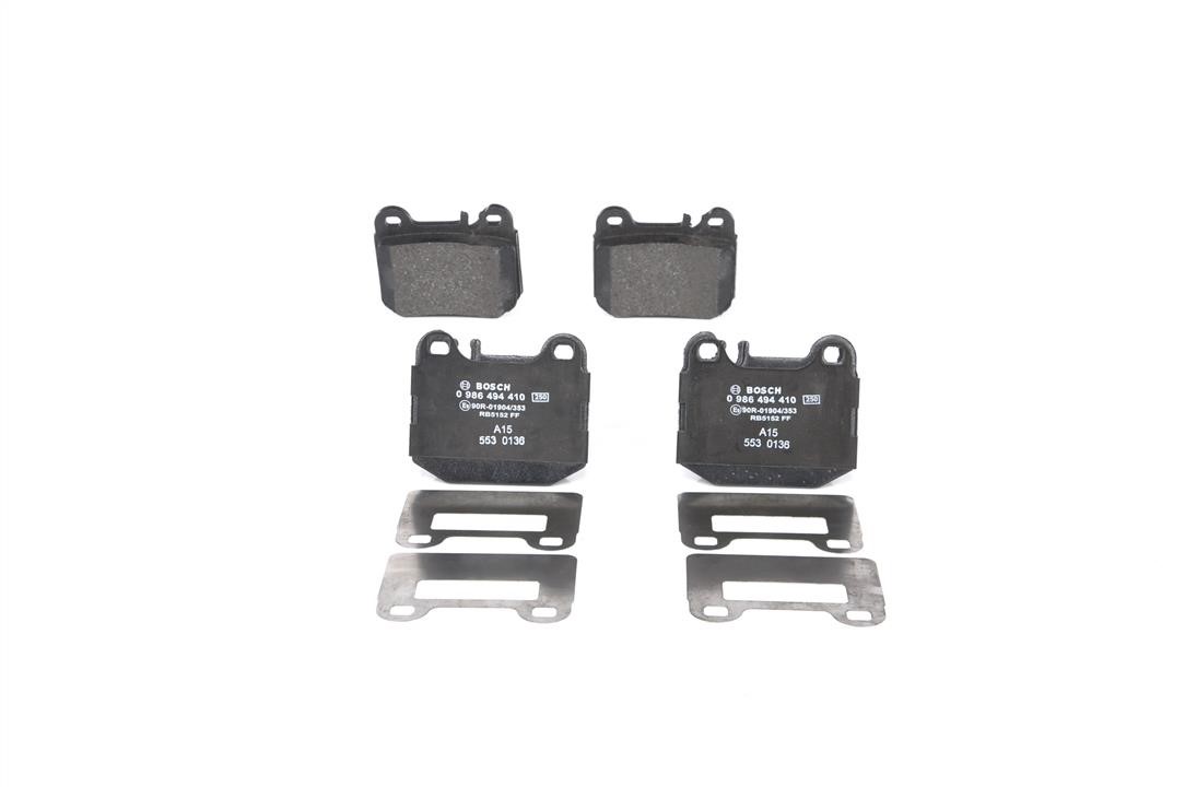 Brake pad set Bosch 0 986 494 410