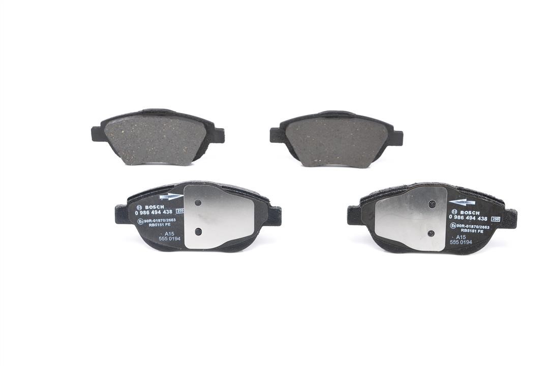 Bosch Brake pad set – price 175 PLN