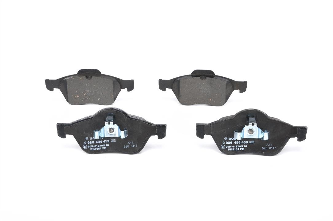 Bosch Brake pad set – price 143 PLN