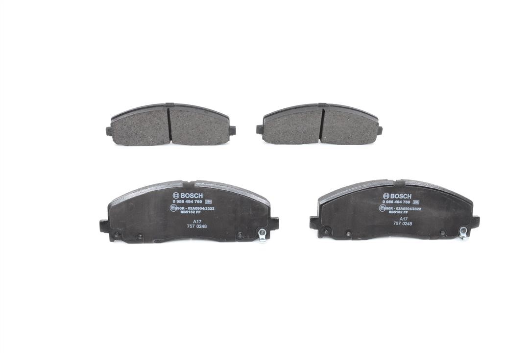 Bosch Brake pad set – price 278 PLN