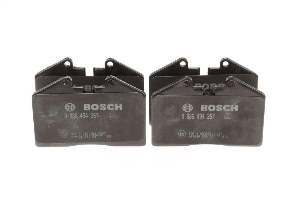 Bosch Brake pad set – price 142 PLN