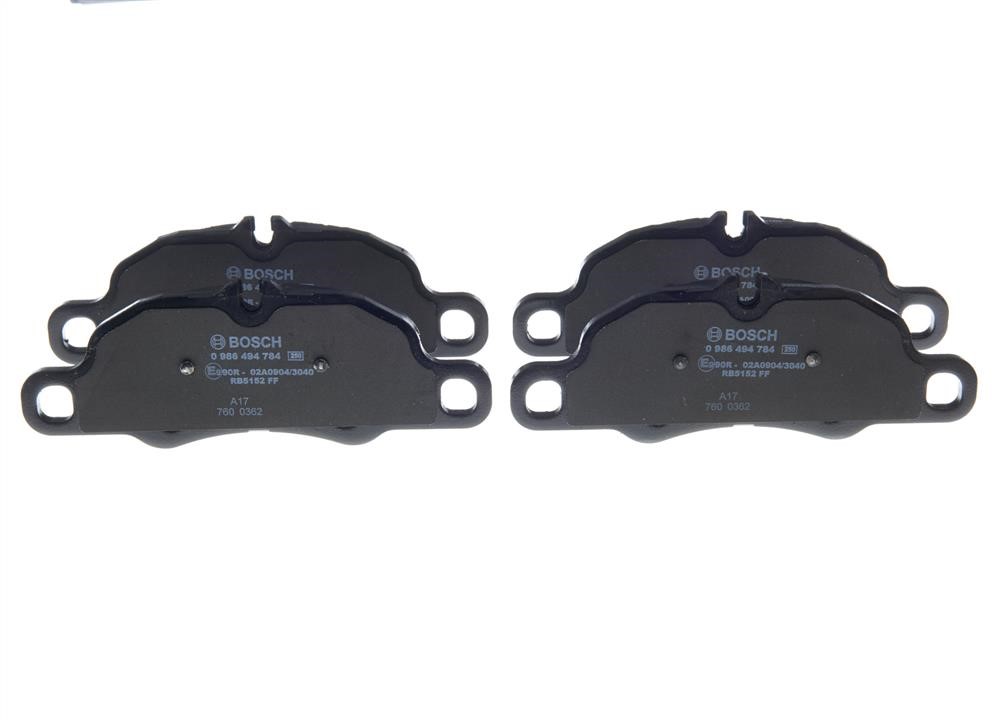 Bosch Brake pad set – price 235 PLN