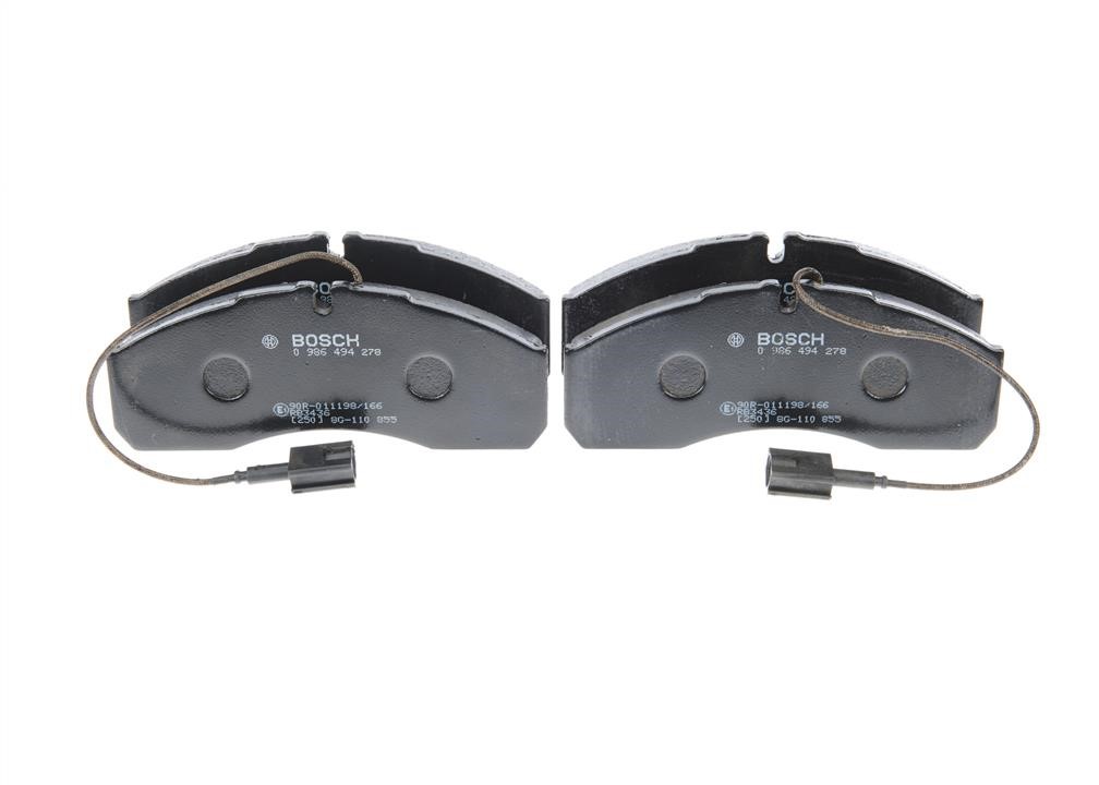 Bosch Brake pad set – price 173 PLN