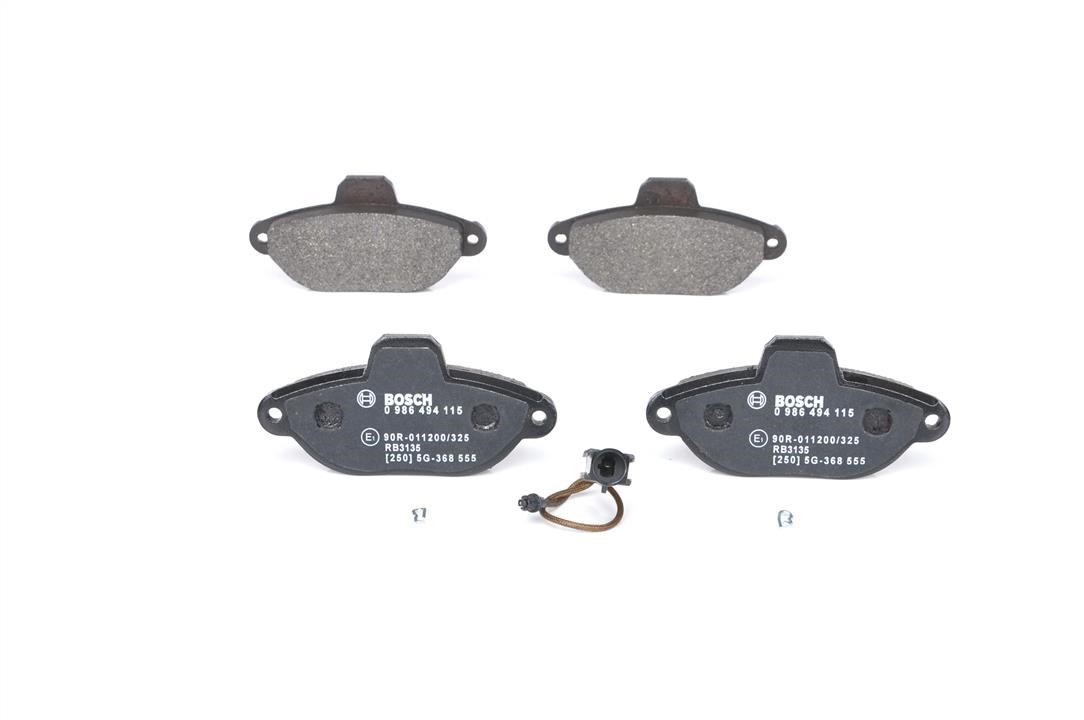 Bosch Brake pad set – price 109 PLN