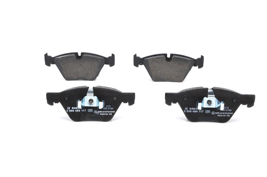 Bosch Brake pad set – price 229 PLN