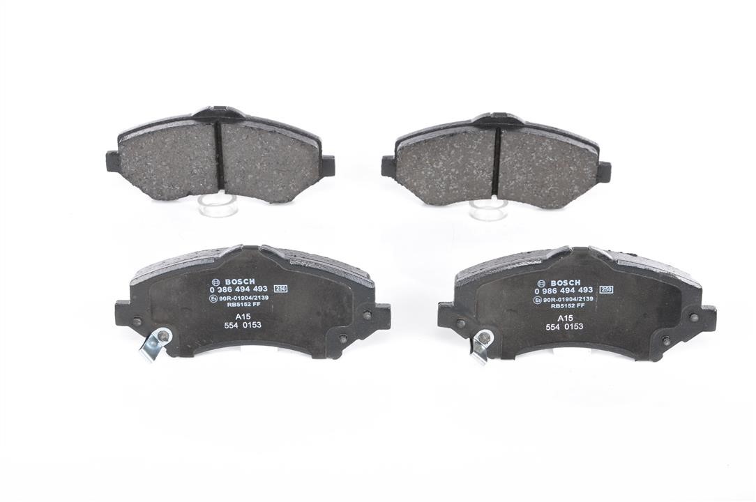 Bosch Brake pad set – price 183 PLN