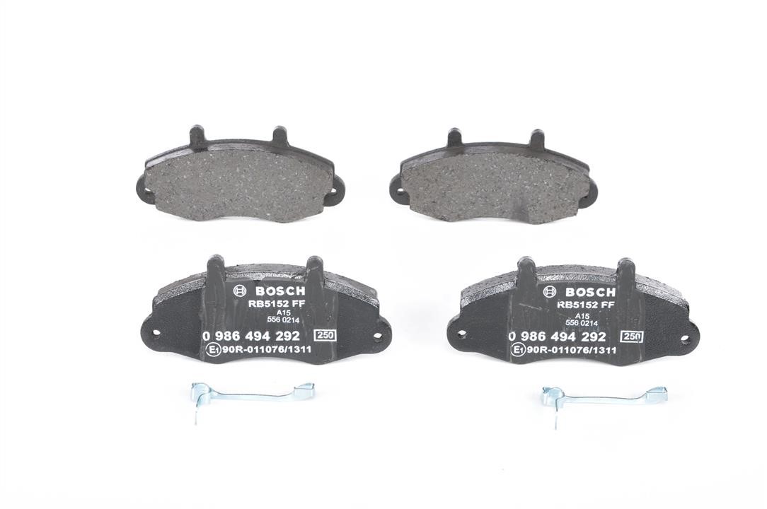 Bosch Brake pad set – price 106 PLN