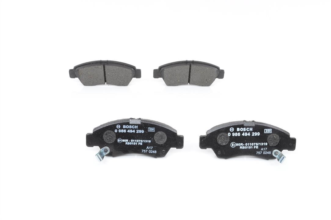 Bosch Brake pad set – price 112 PLN