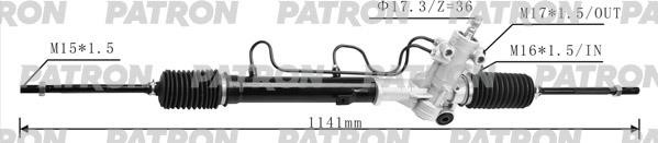 Patron PSG3043 Steering rack PSG3043: Buy near me at 2407.PL in Poland at an Affordable price!