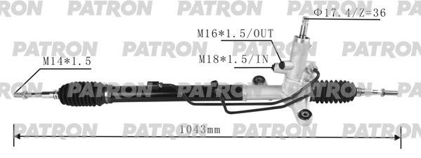 Patron PSG3052 Steering rack PSG3052: Buy near me in Poland at 2407.PL - Good price!