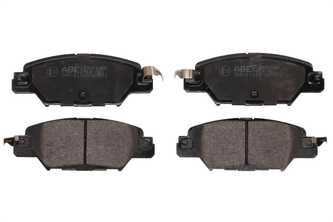 ABE C23021ABE Rear disc brake pads, set C23021ABE: Buy near me in Poland at 2407.PL - Good price!