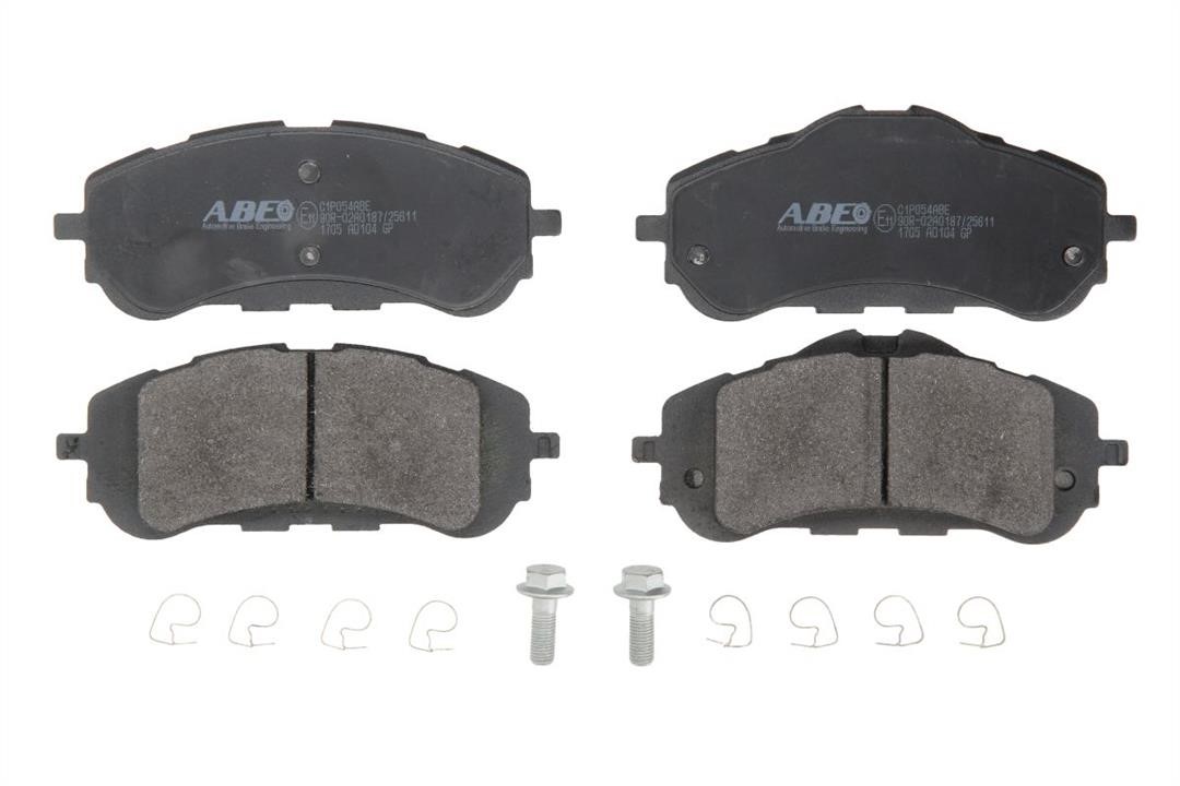 ABE C1P054ABE Front disc brake pads, set C1P054ABE: Buy near me in Poland at 2407.PL - Good price!