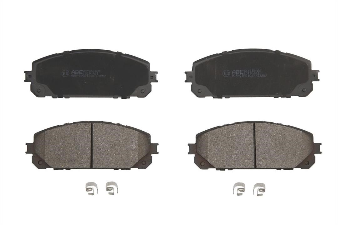 ABE C1Y050ABE Front disc brake pads, set C1Y050ABE: Buy near me at 2407.PL in Poland at an Affordable price!