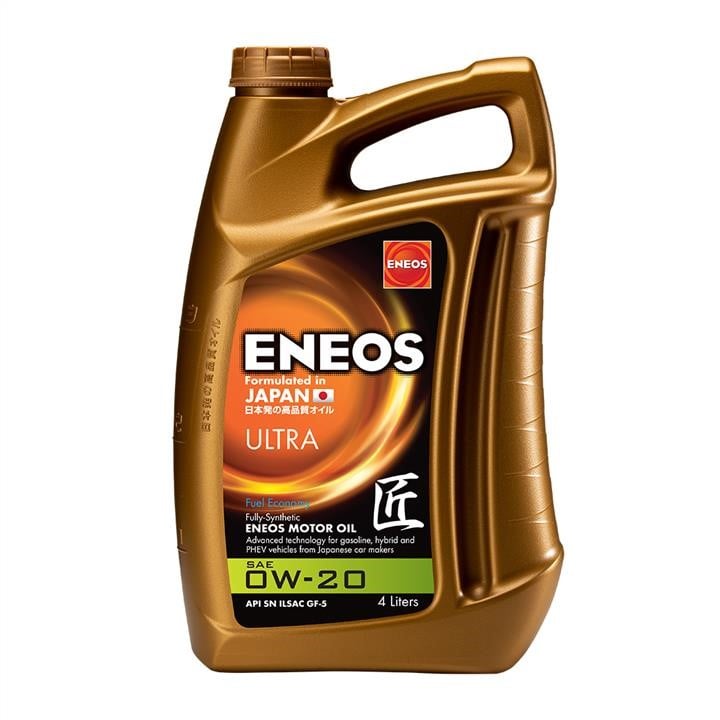 Eneos EU0021301N Engine oil Eneos Ultra 0W-20, 4L EU0021301N: Buy near me at 2407.PL in Poland at an Affordable price!