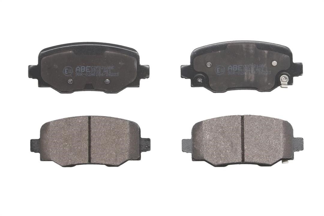 ABE C2F021ABE Rear disc brake pads, set C2F021ABE: Buy near me in Poland at 2407.PL - Good price!