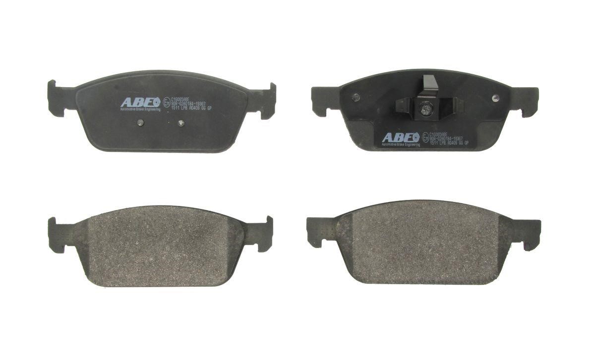 ABE C1G065ABE Front disc brake pads, set C1G065ABE: Buy near me in Poland at 2407.PL - Good price!