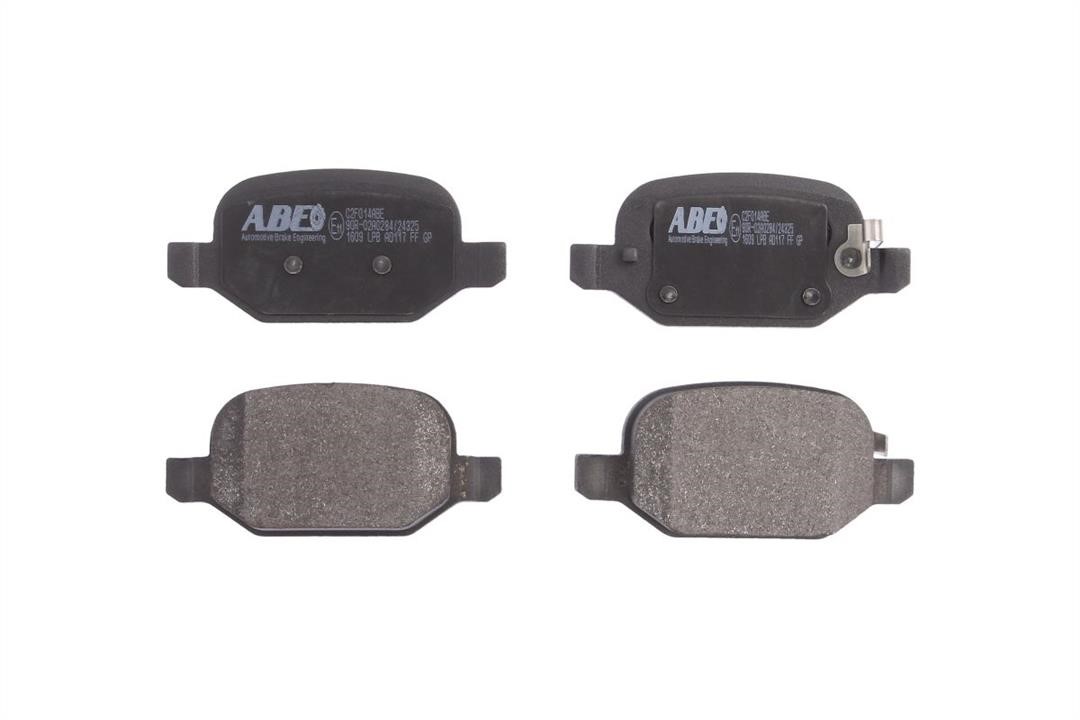 ABE C2F014ABE Rear disc brake pads, set C2F014ABE: Buy near me in Poland at 2407.PL - Good price!