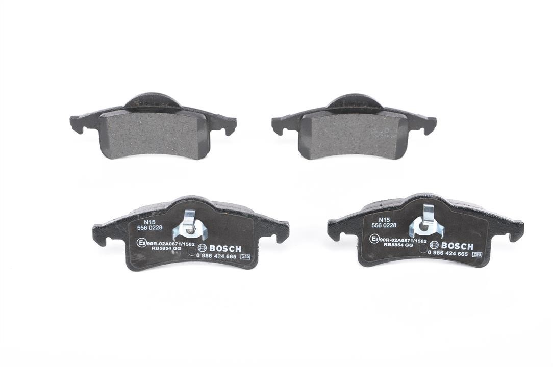 Brake pad set Bosch 0 986 424 665