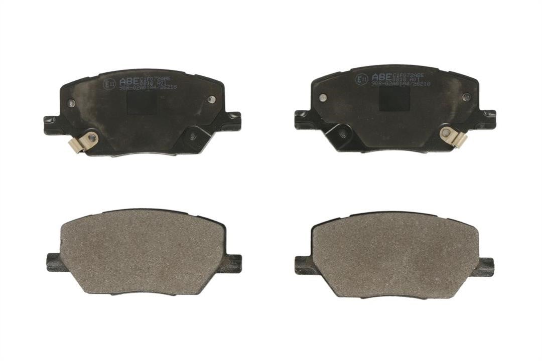 ABE C1F072ABE Front disc brake pads, set C1F072ABE: Buy near me in Poland at 2407.PL - Good price!