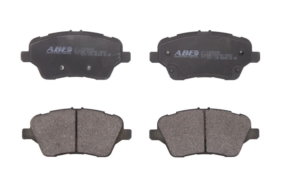 ABE C1G064ABE Front disc brake pads, set C1G064ABE: Buy near me in Poland at 2407.PL - Good price!