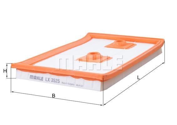 Luftfilter Mahle/Knecht LX 3525