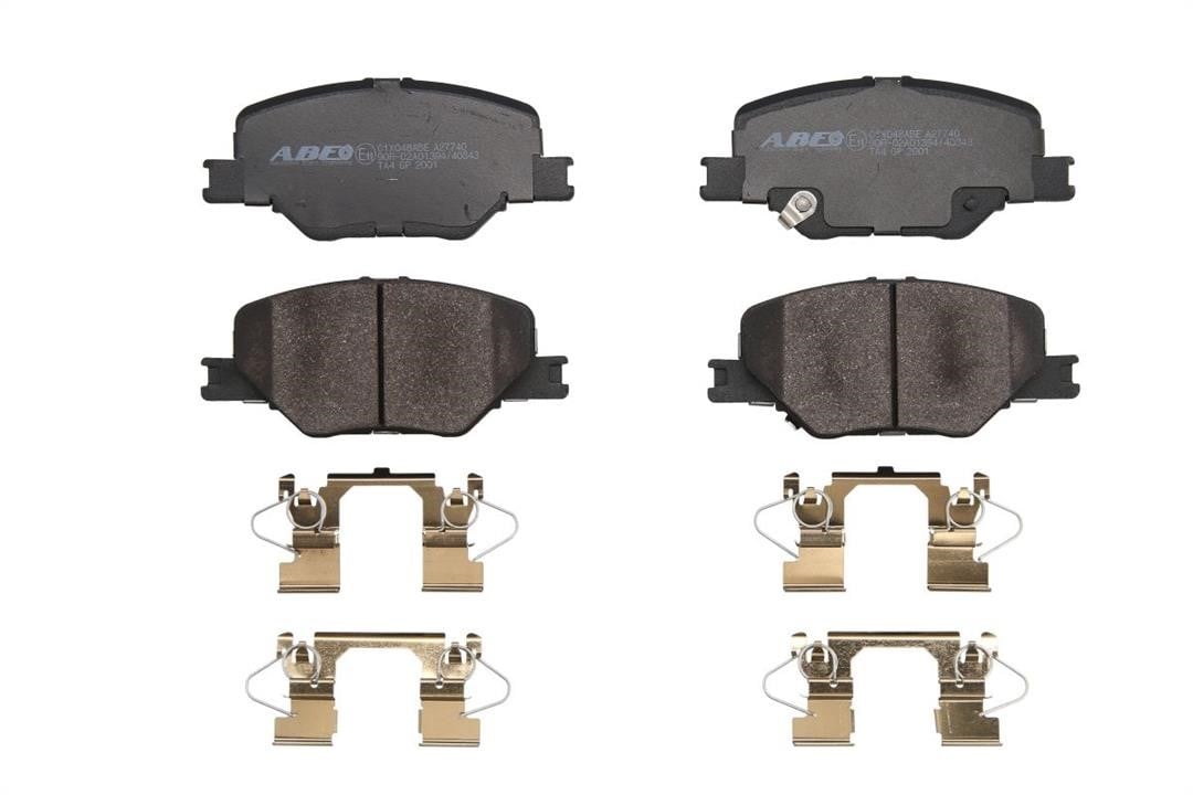 Klocki hamulcowe Opel Insignia B: C1X048ABE ABE Klocki hamulcowe przód, komplet