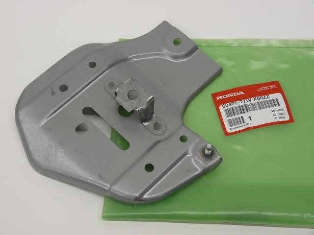 Honda 60470-T7W-X00ZZ Front left bumper reinforcement plate 60470T7WX00ZZ: Buy near me in Poland at 2407.PL - Good price!