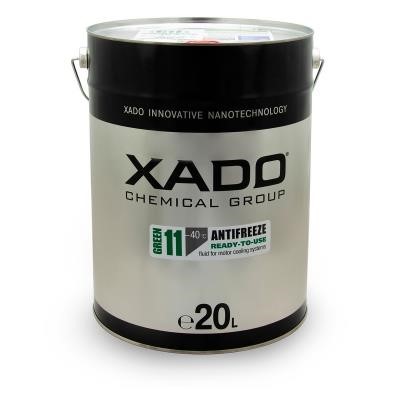 Xado XA 58506 Antifreeze Xado Green 11 G11 green,ready to use -40, 20L XA58506: Buy near me in Poland at 2407.PL - Good price!