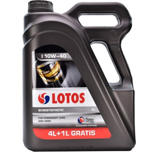Lotos WF-K500910-0H1 Motoröl Lotos Semisyntic 10W-40, 5L WFK5009100H1: Kaufen Sie zu einem guten Preis in Polen bei 2407.PL!