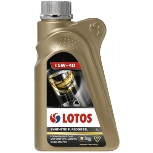 Lotos WF-K104E30-0H0 Моторное масло Lotos Synthetic Turbodiesel 5W-40, 1л WFK104E300H0: Отличная цена - Купить в Польше на 2407.PL!