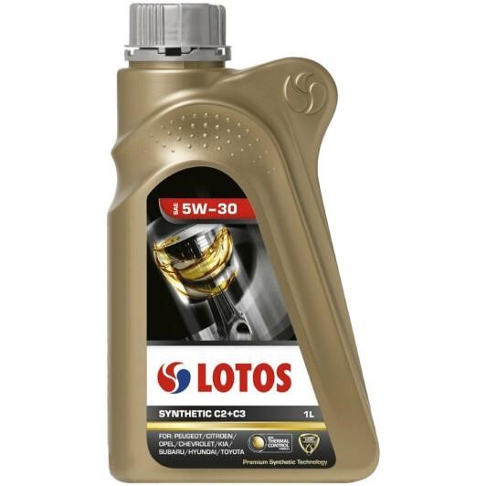 Lotos WF-K104D90-0H0 Моторное масло Lotos Syntetic C2+C3 5W-30, 1л WFK104D900H0: Отличная цена - Купить в Польше на 2407.PL!