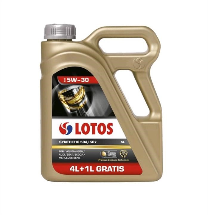 Lotos WF-K504E10-0H1 Моторное масло Lotos Synthetic 504/507 5W-30, 5л WFK504E100H1: Отличная цена - Купить в Польше на 2407.PL!
